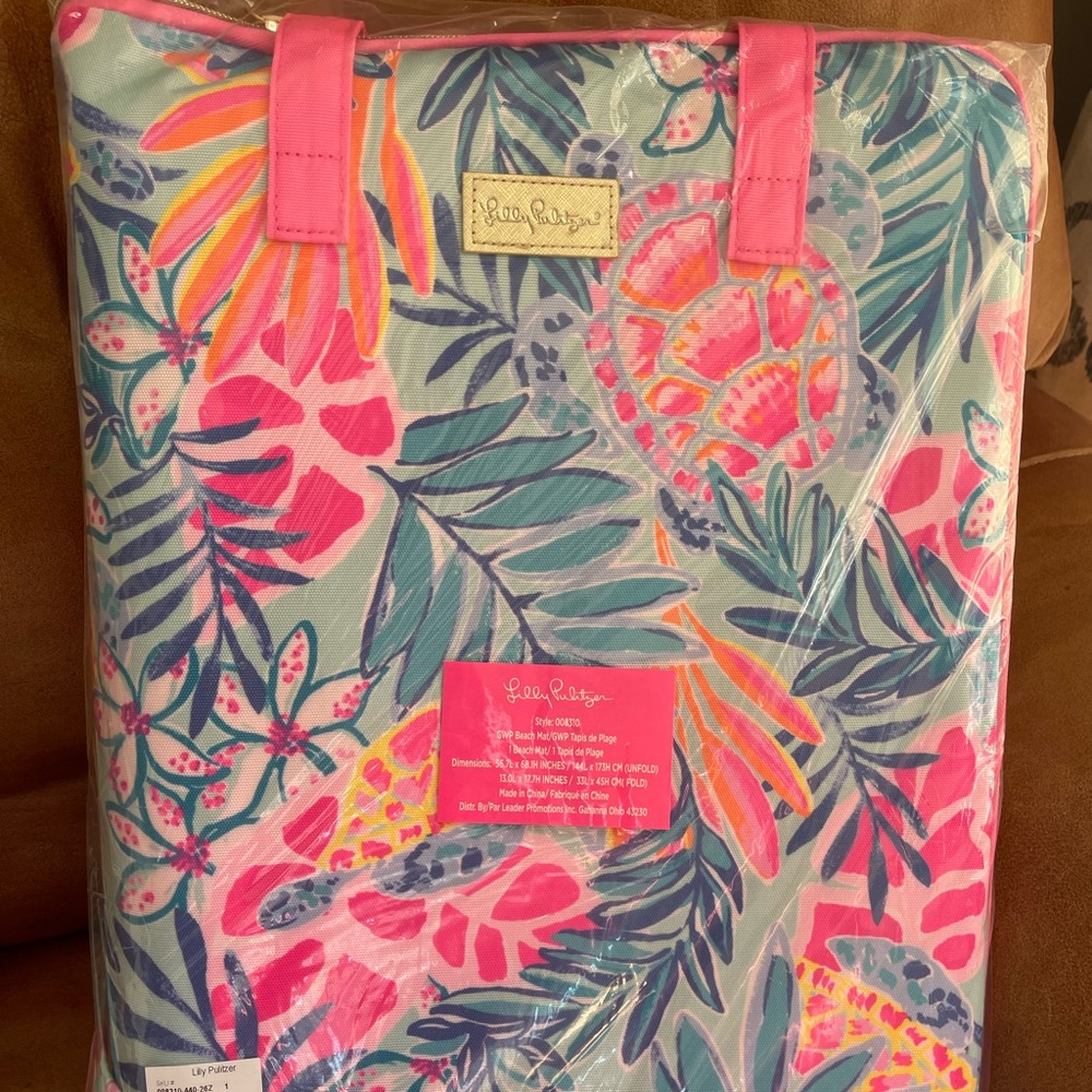 Lilly Pulitzer Beach Mat brand new